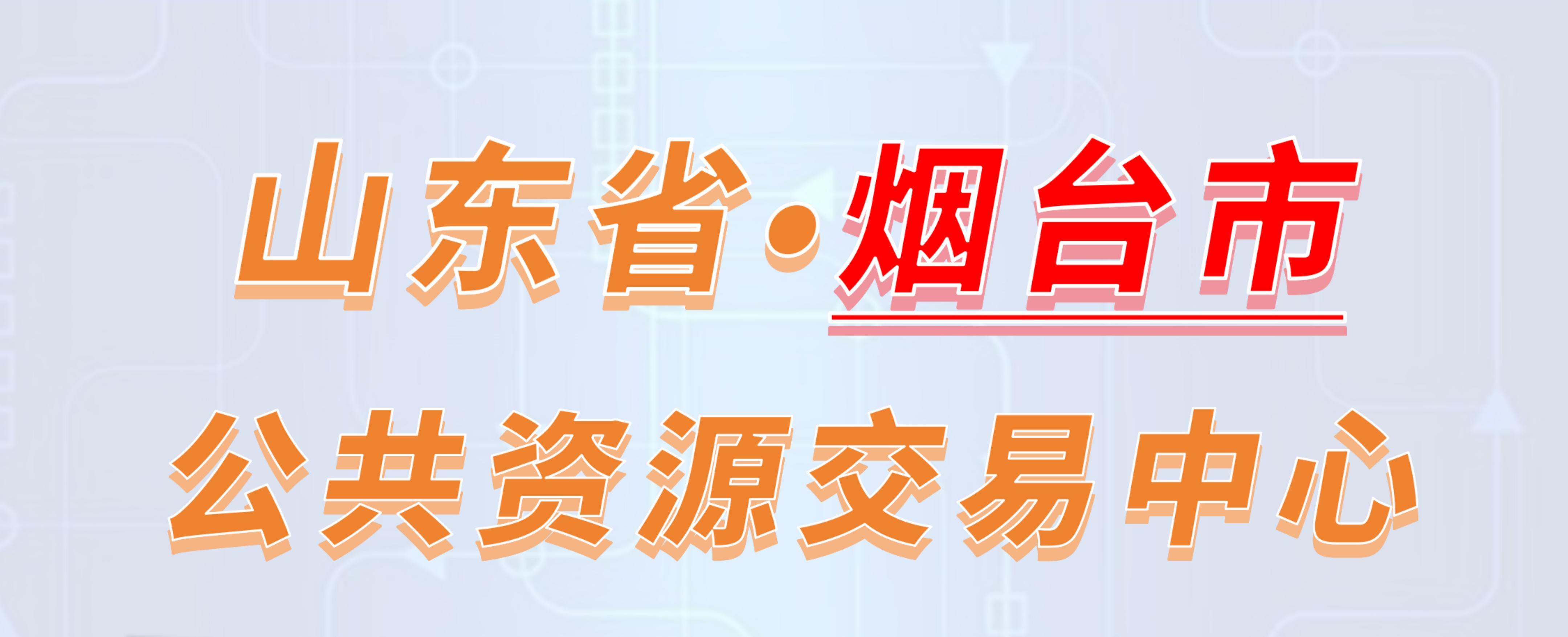 山东省烟台市公共资源交易中心电子投标流程