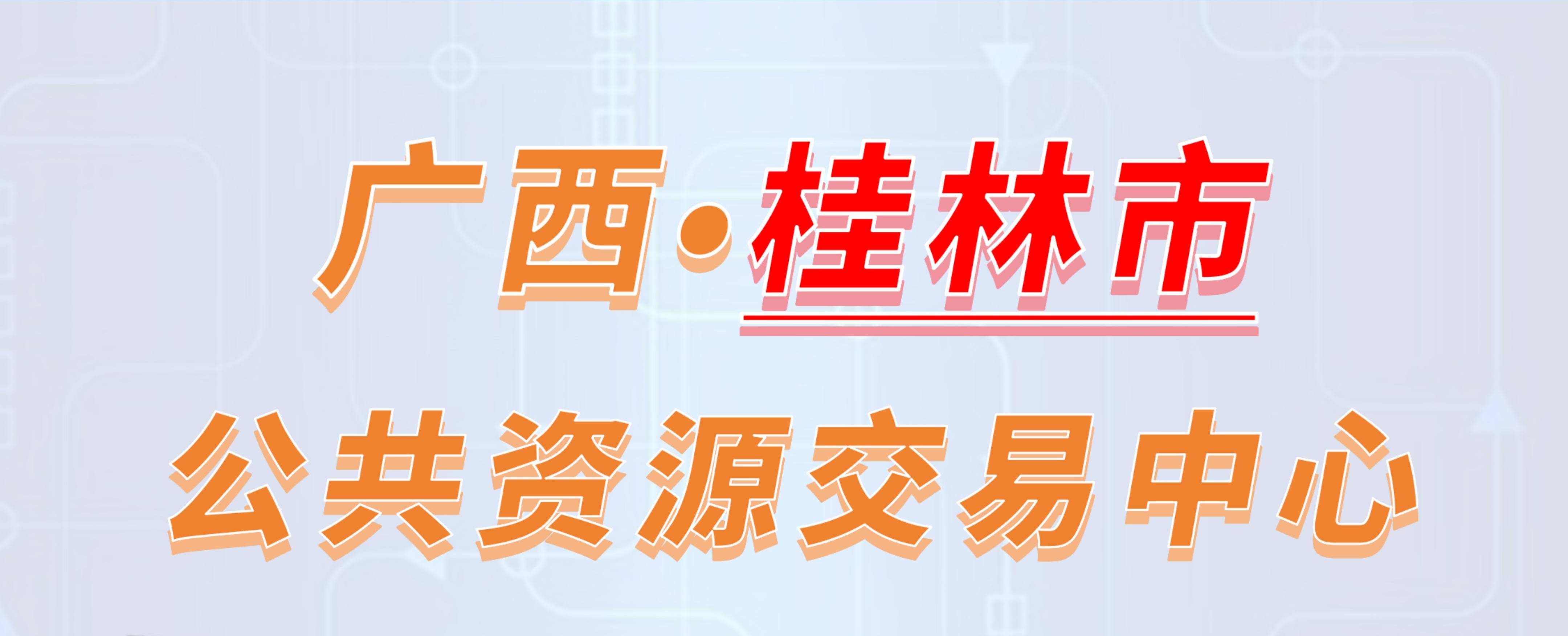 广西桂林市公共资源交易中心电子投标流程