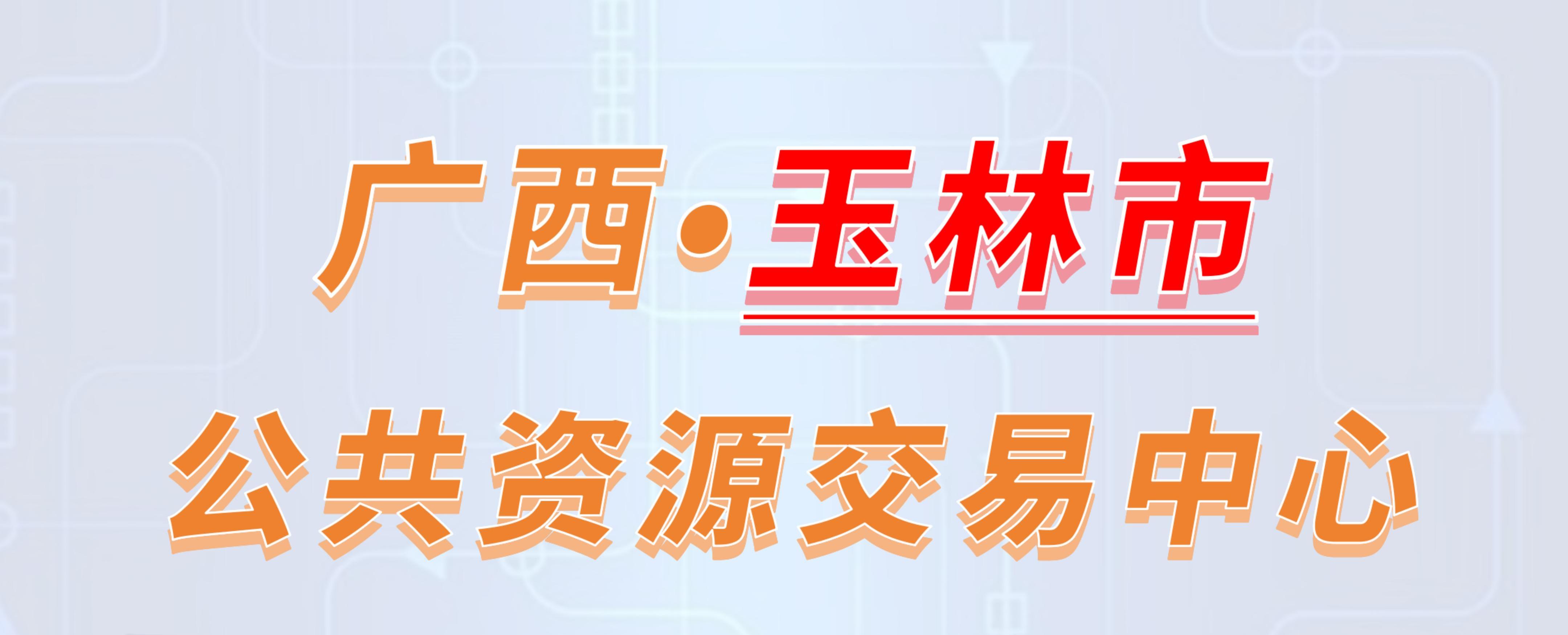 广西玉林市公共资源交易中心电子投标流程